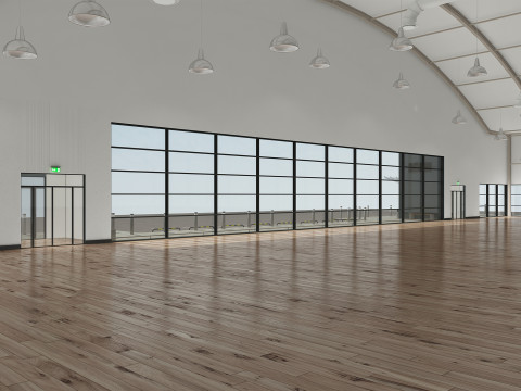 商店大楼 3D 模型