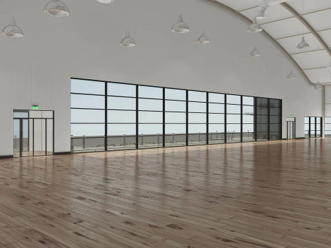 Store Building 3D Model