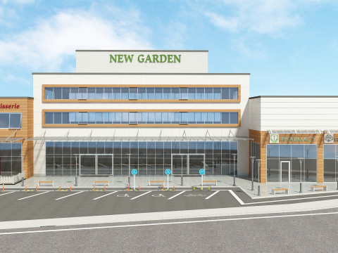 モールビル 3Dモデル