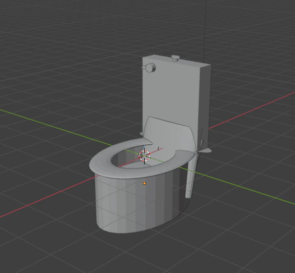 Toilet 3D Model .c4d .max .obj .3ds .fbx .stl .blend 