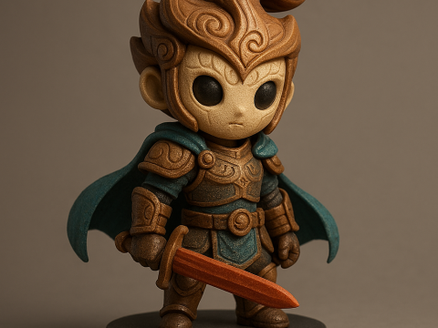 Mini-bewaker van het Ember-rijk 3D Model