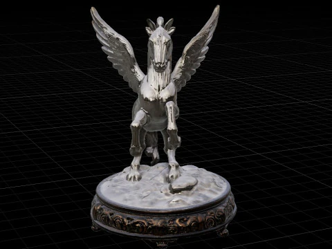 Crystal Pegasus of Eternal Glory 3D Model