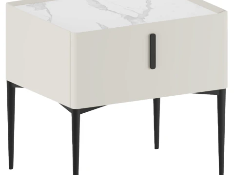 Bedside Desk Cabinet 3D Model