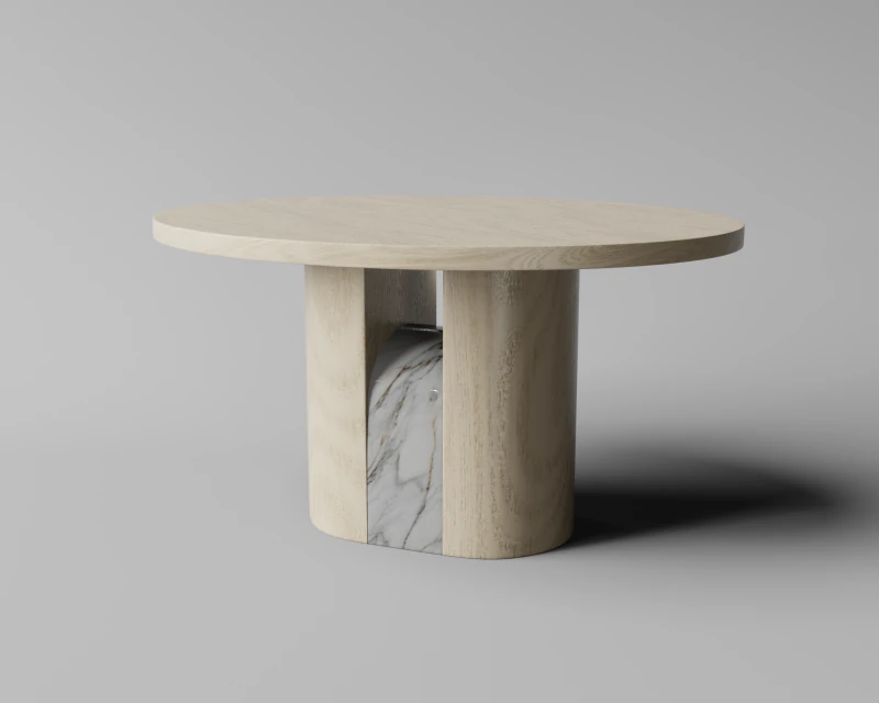 Mesa Redonda Balo Modelo 3D .c4d .max .obj .3ds .fbx .stl .blend 