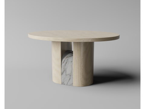 Balo Round Table 3D Model