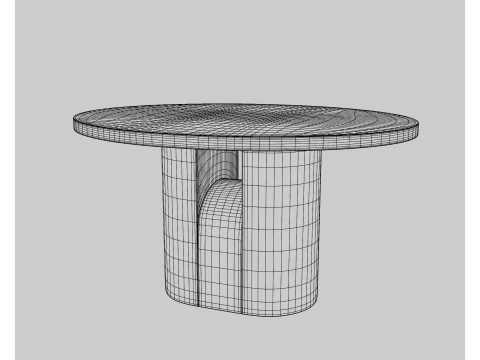 Mesa Redonda Balo Modelo 3D