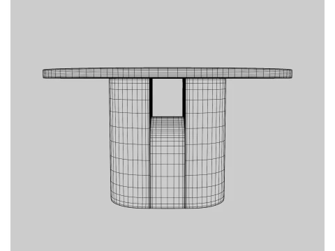 Mesa Redonda Balo Modelo 3D