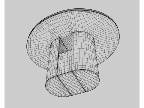 Mesa Redonda Balo Modelo 3D