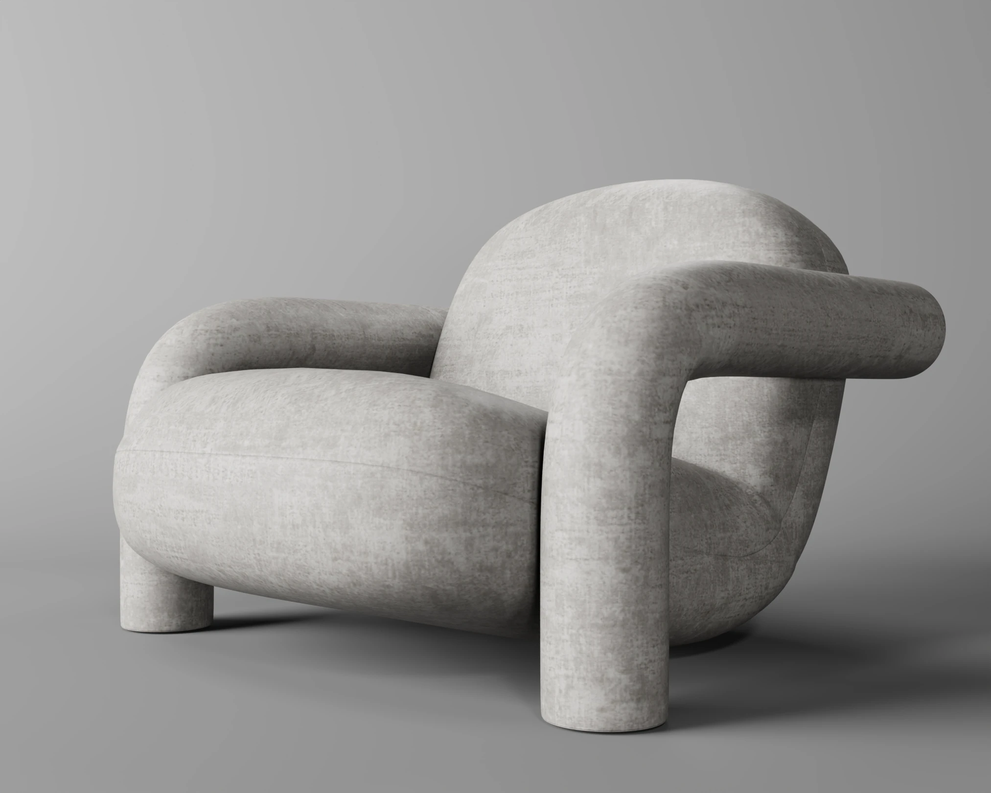 Spot Armchair 3D Model .c4d .max .obj .3ds .fbx .stl .blend
