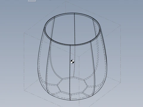 Glass for drinking 3D Model
