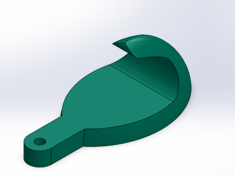 Вішалка для ключів 3D Принт Модель