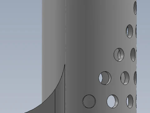 Portapenne Modello di stampa 3D