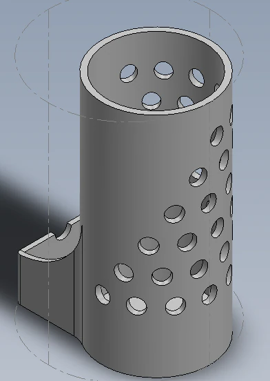 Portapenne Modello di stampa 3D .c4d .max .obj .3ds .fbx .stl .blend