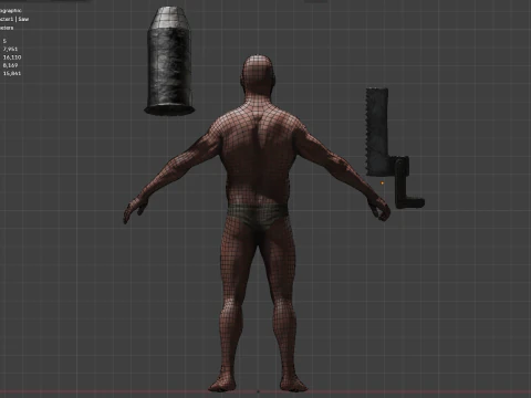 The Silent Executioner-Rigged-Animated Game Ready for Unity Unreal 3D Model