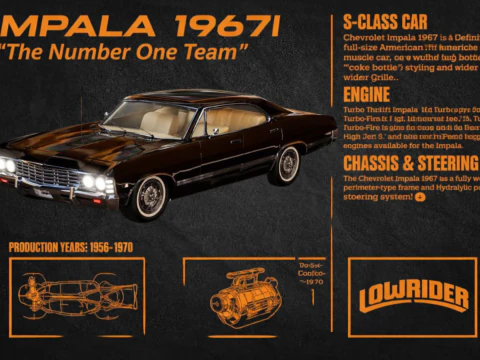 Chevrolet Impala 1967 Model 3D