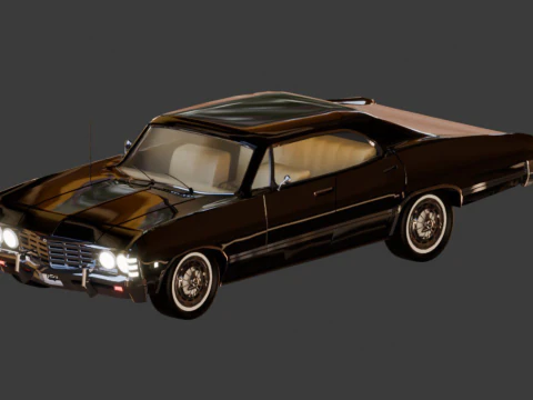 1967 Chevrolet Impala 3D Model