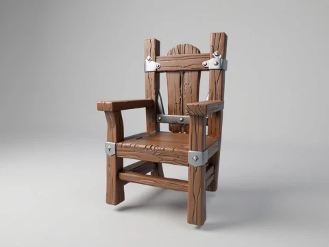 Stylized Dungeon Props Pack Models FBX GLB 3D Model
