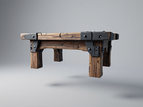 Stylized Dungeon Props Pack Models FBX GLB 3D Model