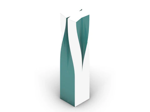 Twisted Tower Building 3D Model