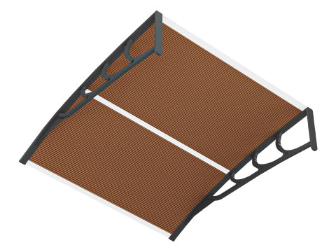 Polycarbonate Window Awning Patio Canopy 3D Model