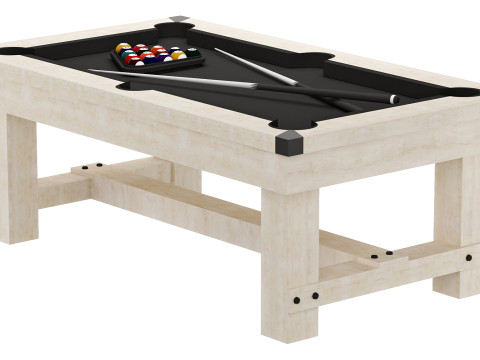 American Legend Bayville Billiard Table 3D Model