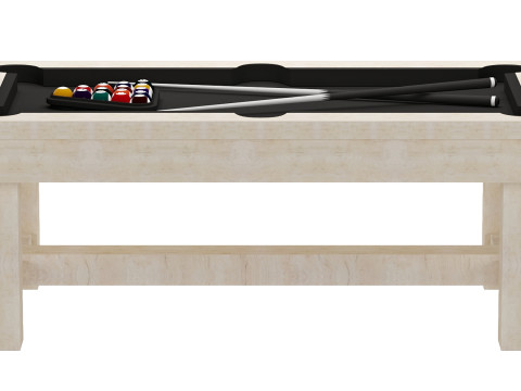 American Legend Bayville Billiard Table 3D Model