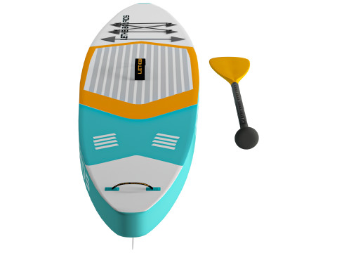 लेथे बोर्ड ईओएस पैडल बोर्ड 3D मॉडल