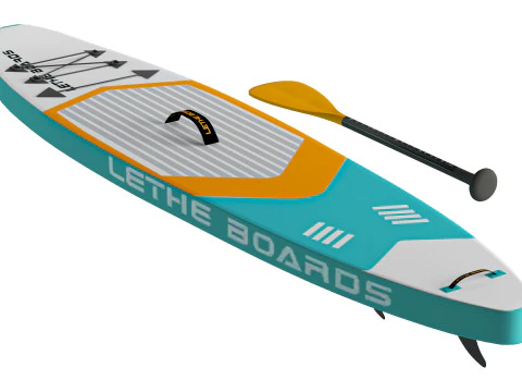 Lethe Boards EOS Paddle Board 3D Model