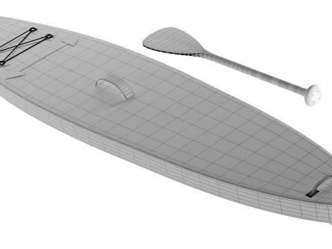 Lethe Boards EOS Paddle Board 3D Model