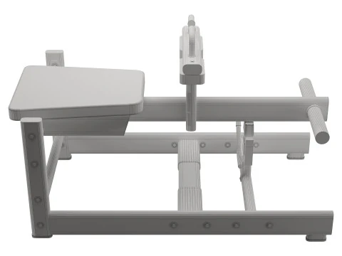 Plate Loaded Seated Calf Raise 3D Model
