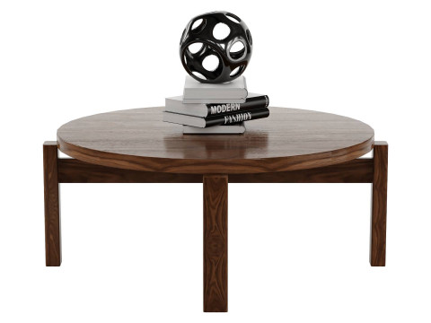 Passage Lounge Table 3D Model