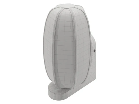 Ottino tall wall light 3D Model