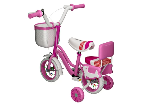 Children 4-Walk for Boys and Girls Aged 3-10 corona 3D Model