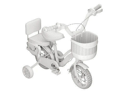 Children 4-Walk for Boys and Girls Aged 3-10 corona 3D Model