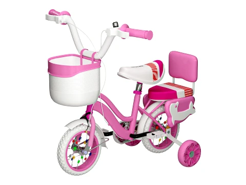 Children 4-Walk for Boys and Girls Aged 3-10 corona 3D Model