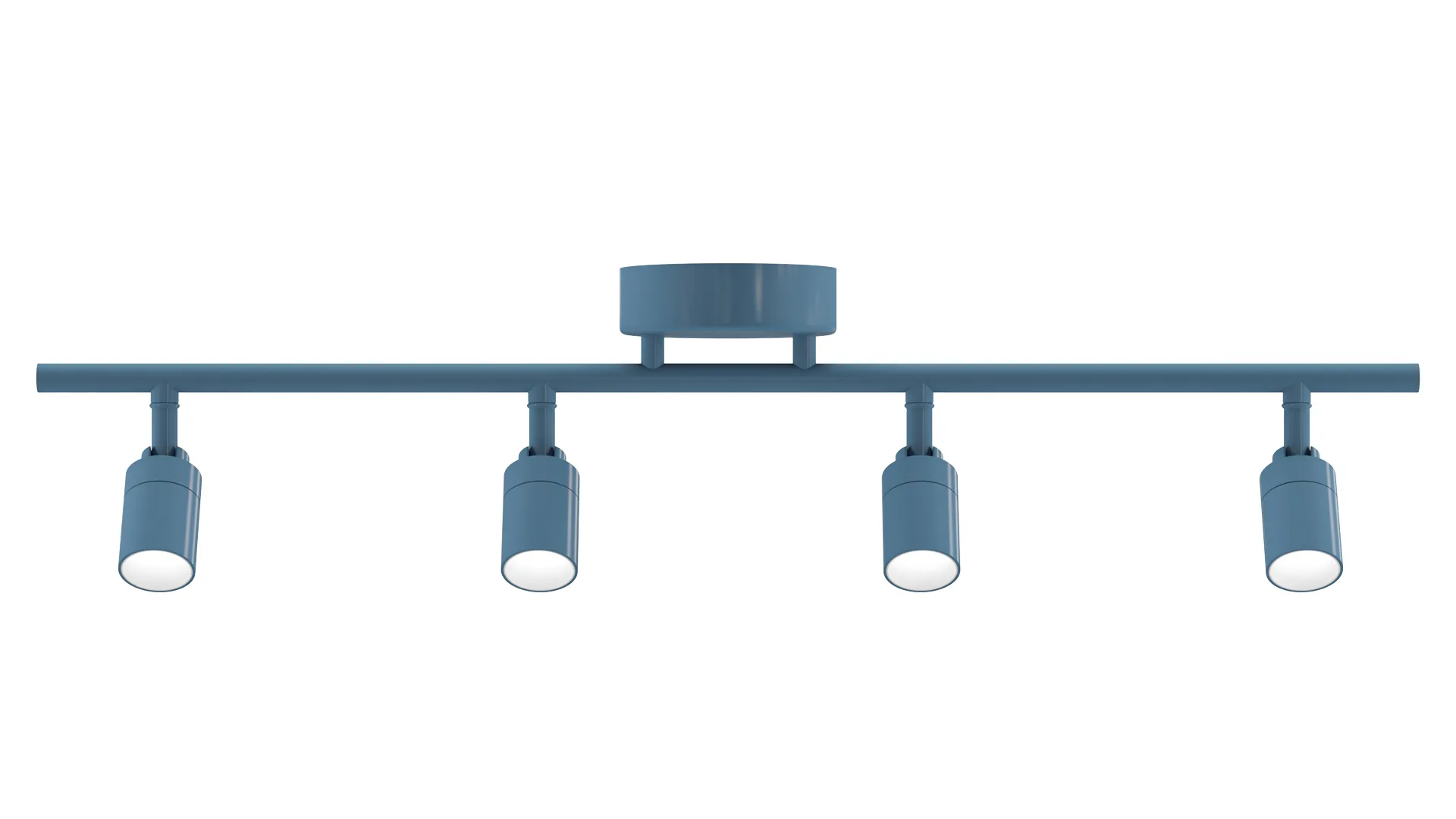 Shura 4-Light Integrated LED Track Light 3D Model .c4d .max .obj .3ds .fbx .stl .blend