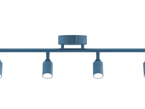 Shura 4-Light Integrated LED Track Light Modello 3D