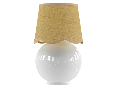 Momsen Scallop Shade Lamp3ds 3D Modell