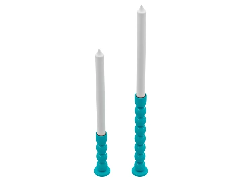 Bobbin Candle Holder Small Corona 3Dモデル