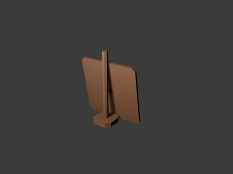 Low Poly Horror Interior Pack 3D Model