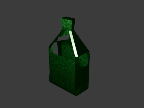 Low Poly Horror Interior Pack 3D Model
