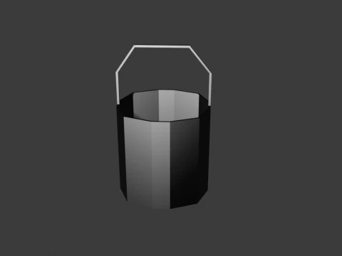 Low Poly Horror Interior Pack 3D Model