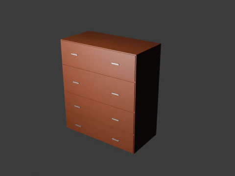 Low Poly Horror Interior Pack 3D Model