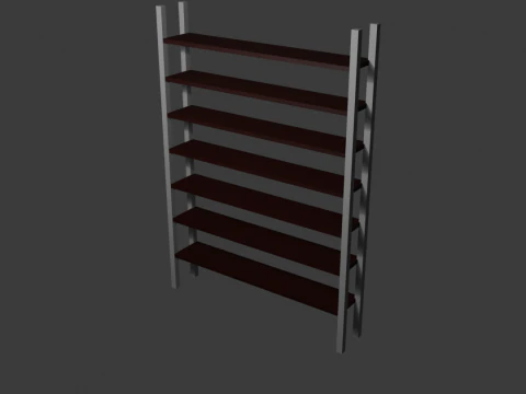 Low Poly Horror Interior Pack 3D Model
