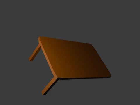 Low Poly Horror Interior Pack 3D Model