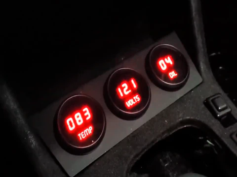 중앙 압력 게이지 지원 b m w e30 3D 프린트 모델