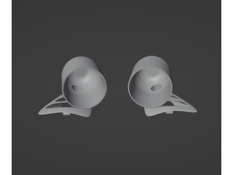 ВОЗДУШНО-ВЕНТИЛЯЦИОННЫЙ ПОДХОД ОДИН ДАВЛЕНИЯ MAZDA RX8 3D Принт Модель