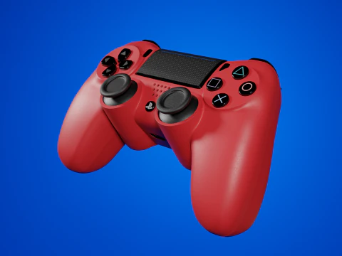 Playstation Controller 3D Model