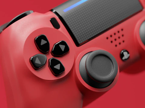 Playstation Controller 3D Model