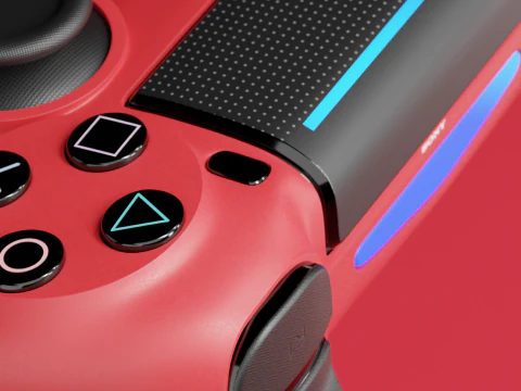 Playstation Controller 3D Model